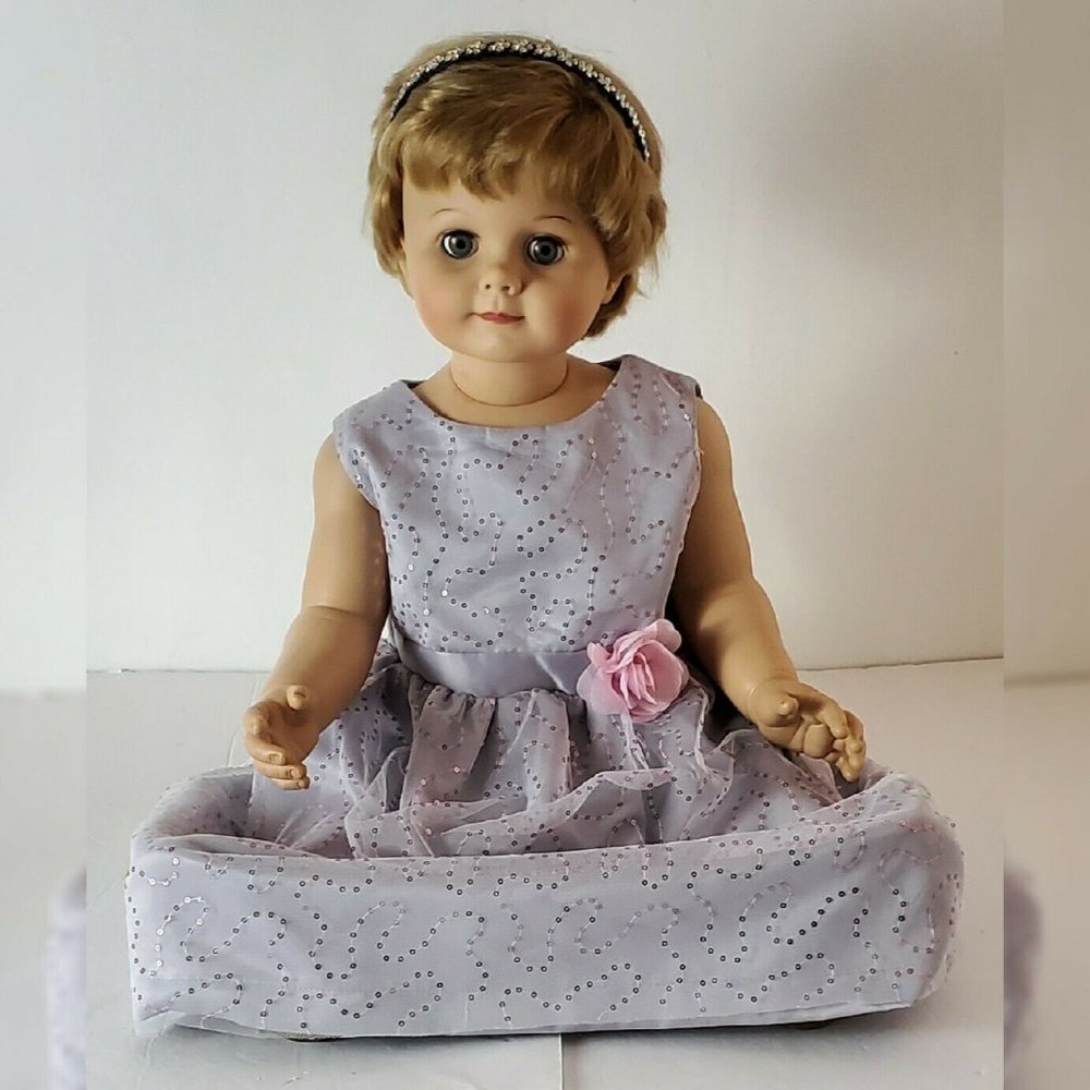 PENELOPE MACK TULLE SEQUINS SLEEVELESS DRESS TODDLER GIRLS 4T PURPLE